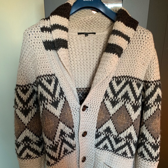 Gucci Other - Gucci - Shawl Collar Long Cardigan - Wool/Alpaca